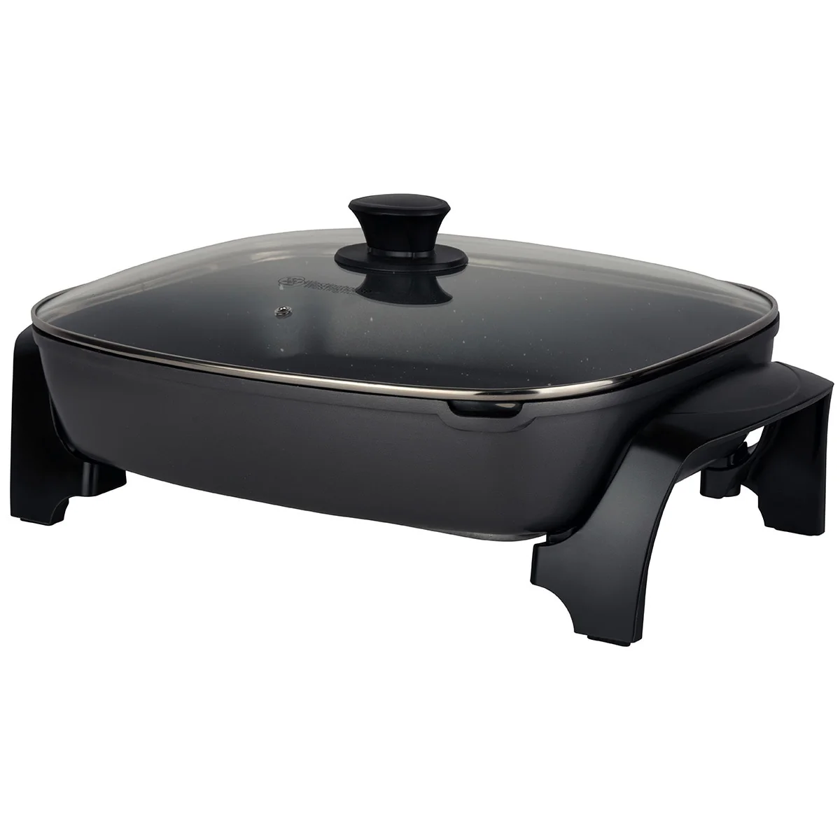 Westinghouse Electric Frypan WHEF01G Extra Large 2400W Grey Black Aluminium - Image 3