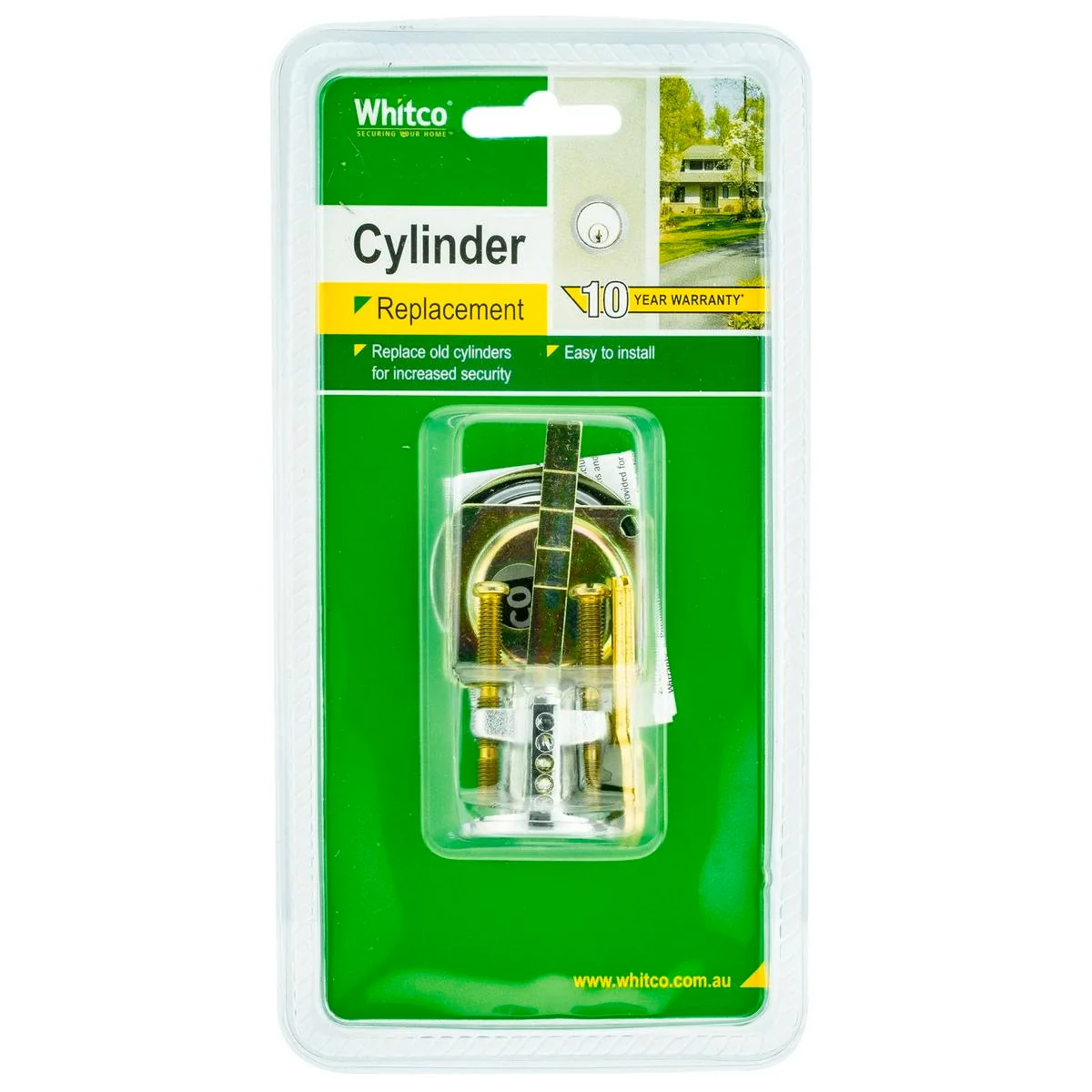 Whitco Replacement Cylinder - 55mm - Zinc Diecast - Bright Chrome