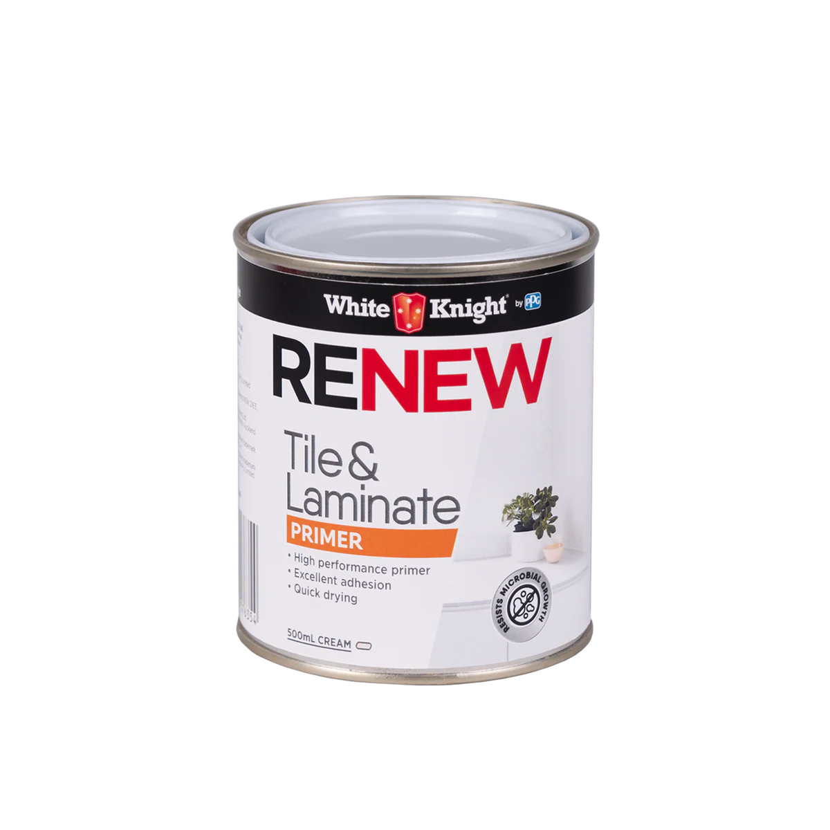 White Knight Renew Tile and Laminate Primer - 500ml - Water Based - Quick Drying