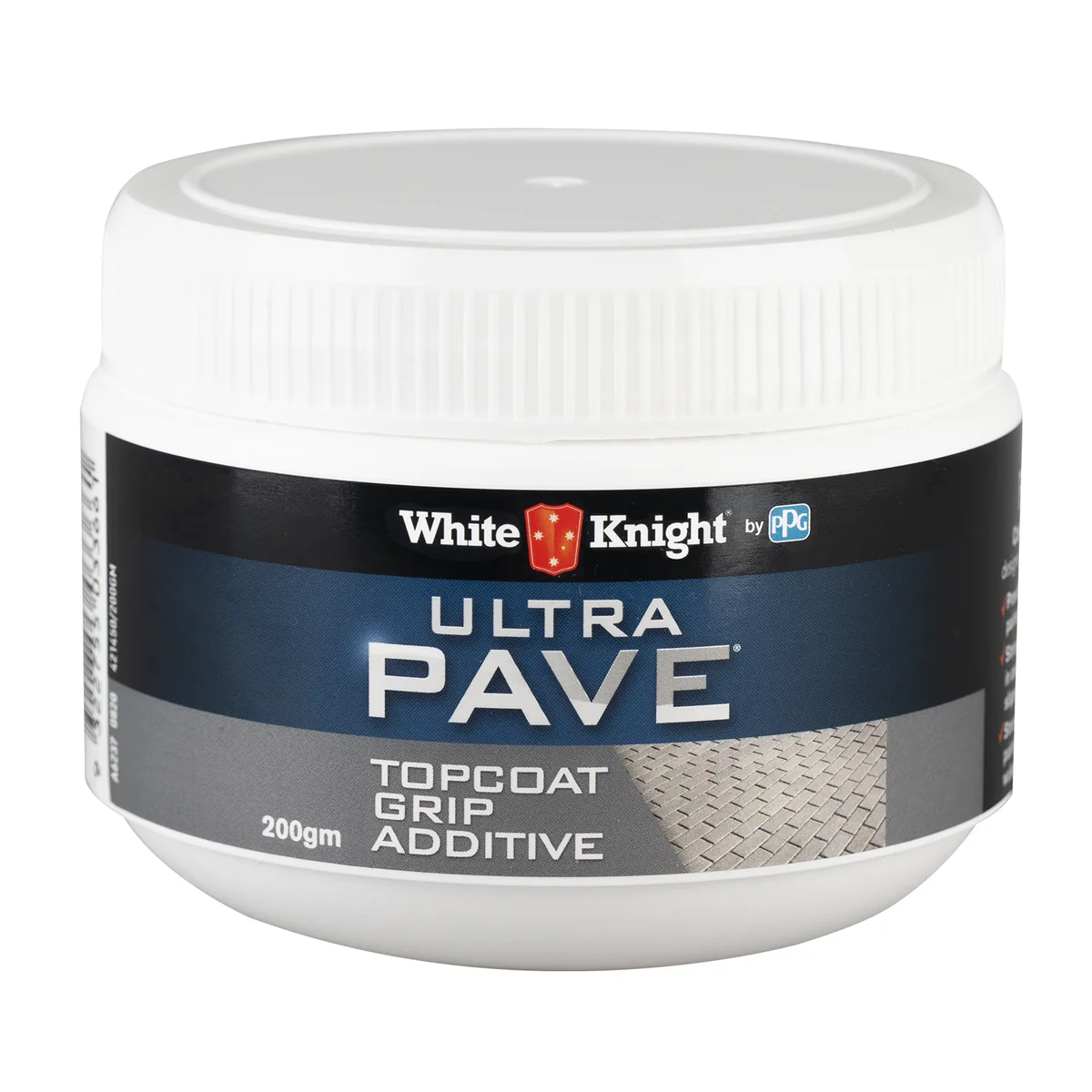 White Knight Ultra Pave Grip Additive - 200g - Colourless - Non-Slip