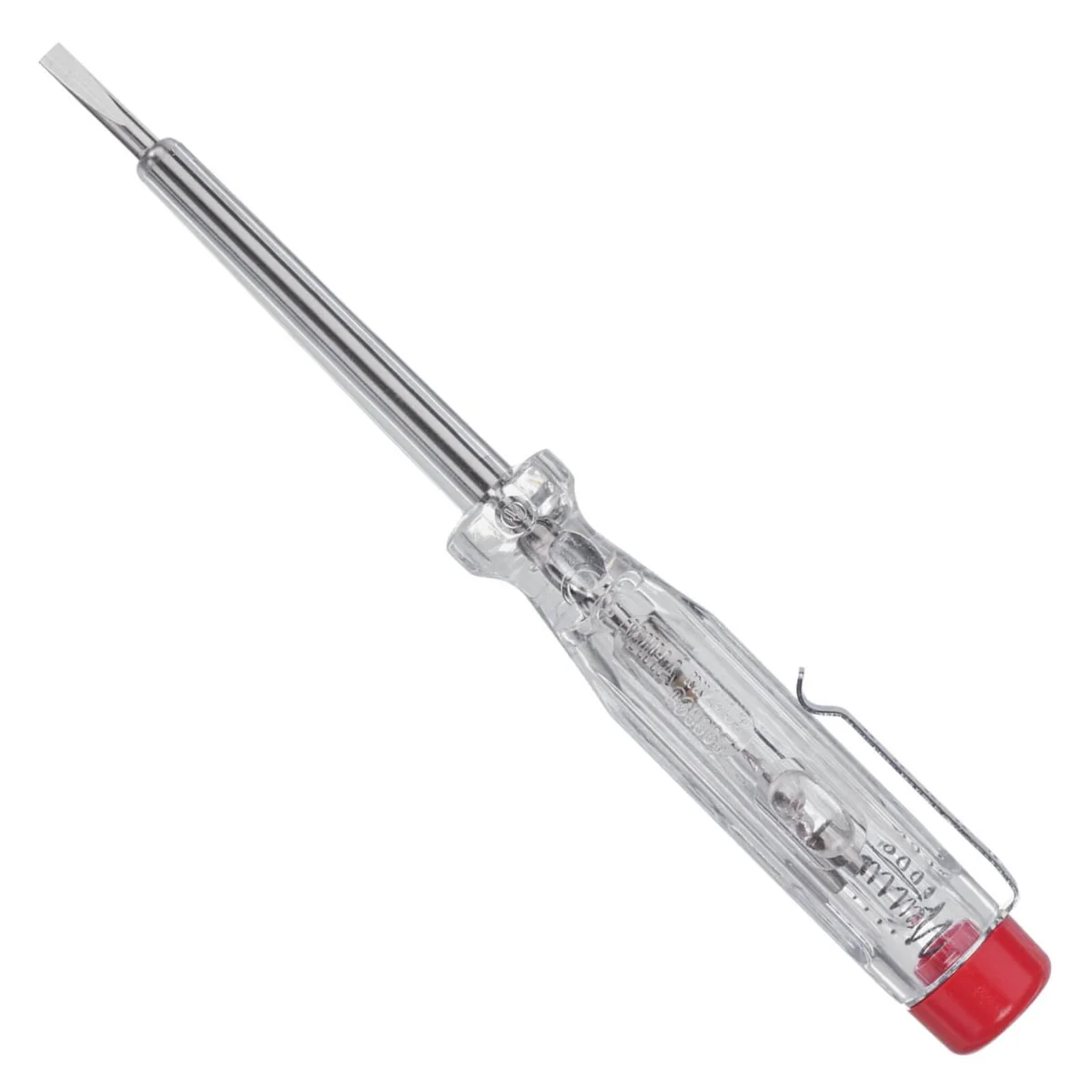 Wiha Voltage Tester 120-250V - Professional Screwdriver - Transparent Handle