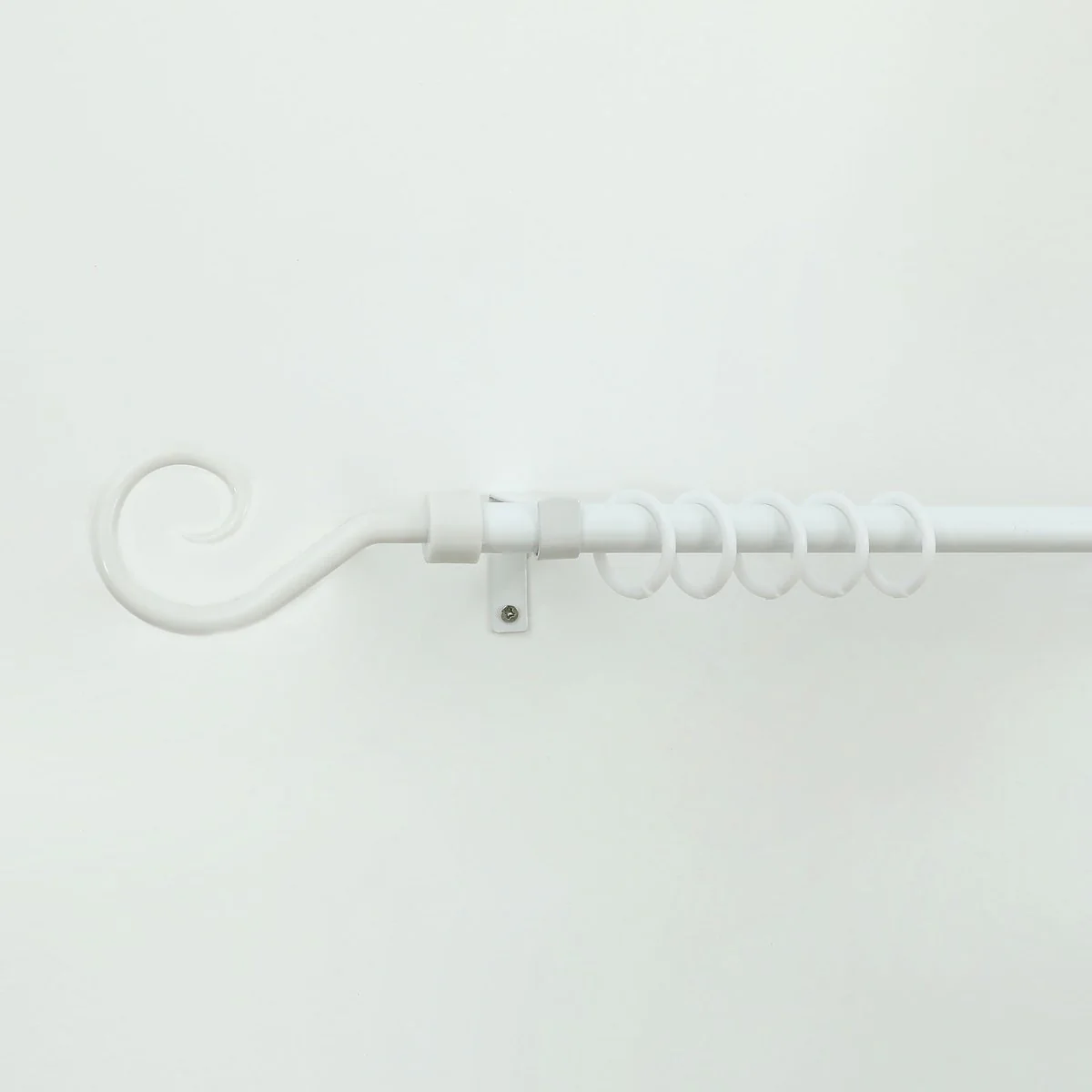 Windoware Curtain Rod Rings - 25mm - White - 10 Pack - Plastic - Image 2