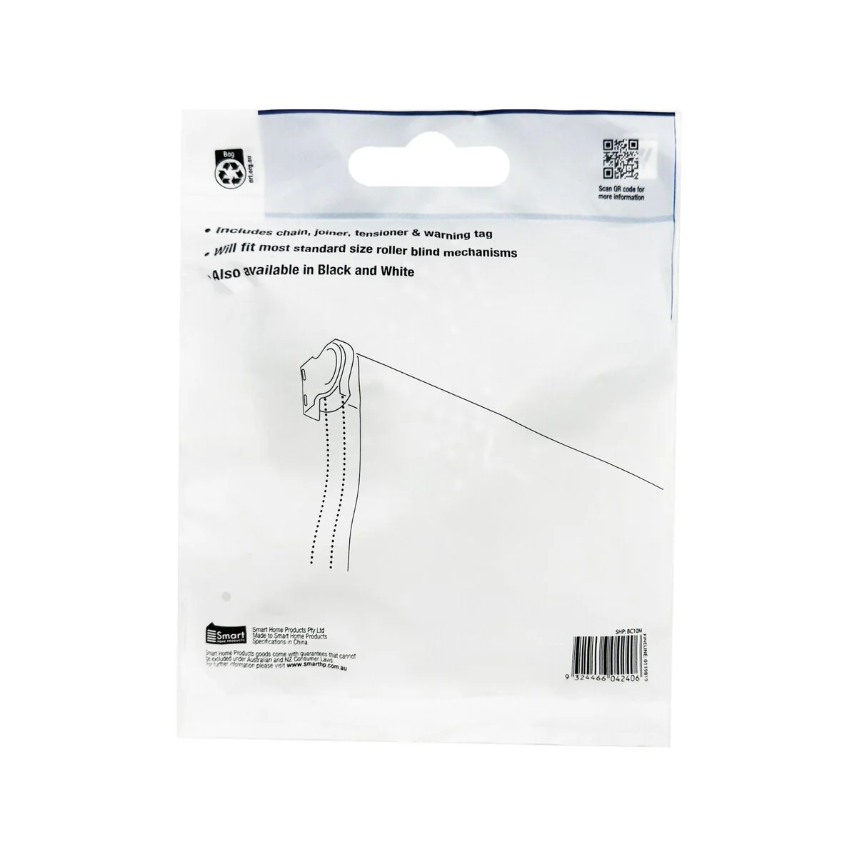 Windoware Metal Roller Blind Chain Replacement Kit - 10m - BC10 - Image 5