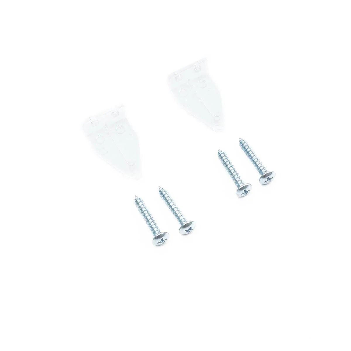 Windoware Venetian Blind Hold Down Clip 2 Pack - Clear - Durable Plastic