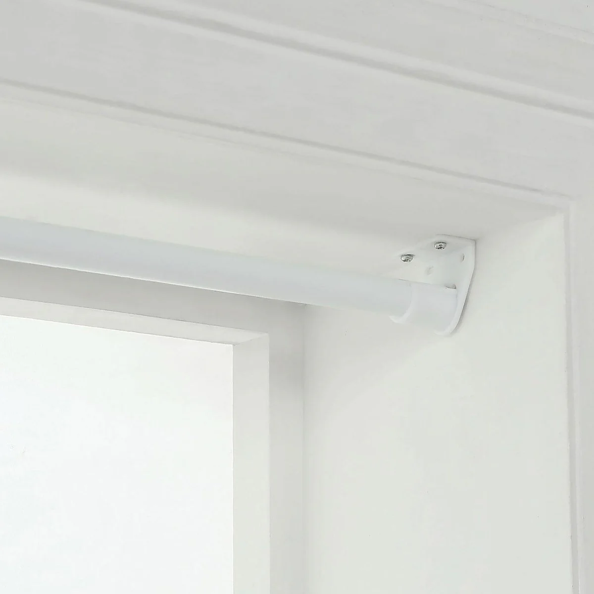 Windoware White Muslin Curtain Rod Bracket 2 Pack - Easy Installation - Image 5