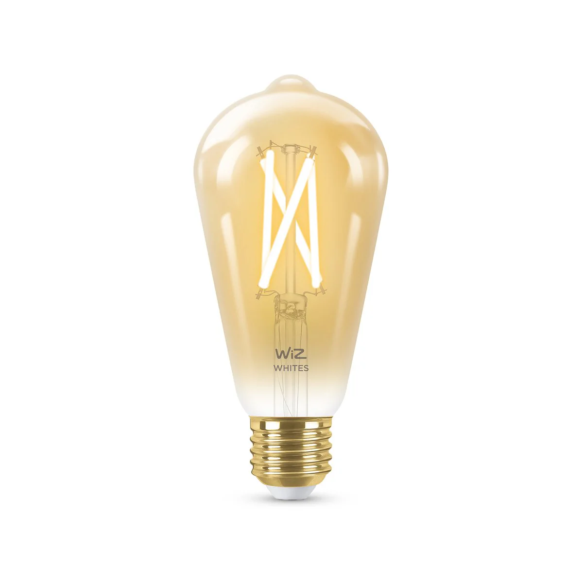 Wiz ST64 E27 LED 640lm Tuneable White 7W Smart Filament Globe - Smart Control, Dimmable - Image 2