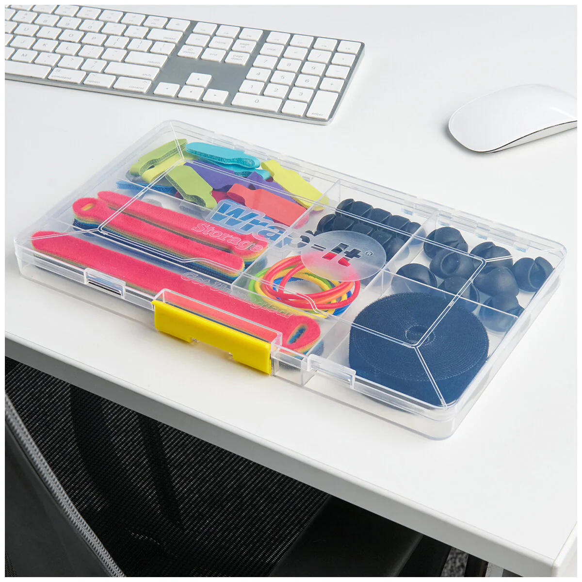 Wrap-It 75 Piece Cable Management Kit All-in-One 475-ULTCM-25 - Image 10