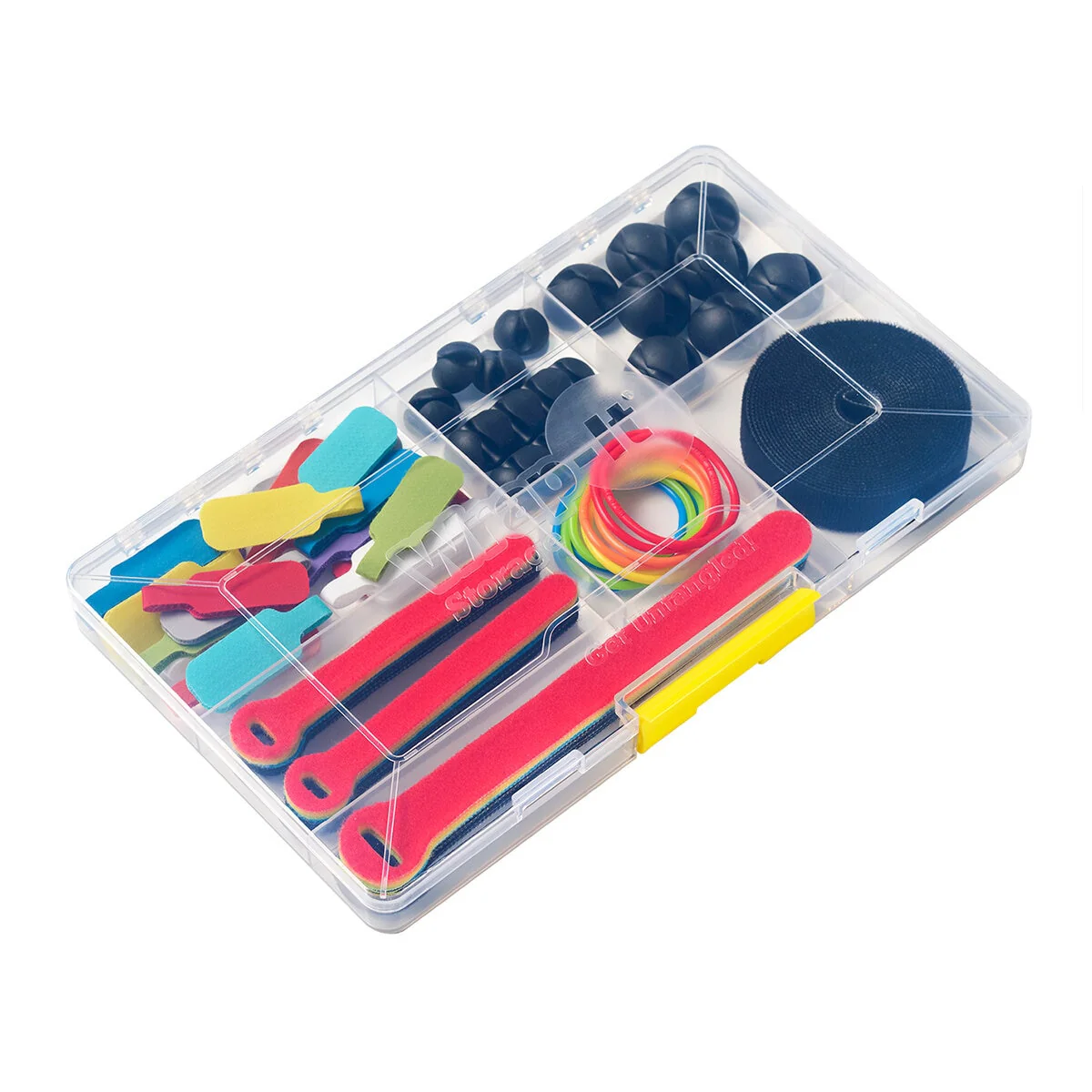 Wrap-It 75 Piece Cable Management Kit All-in-One 475-ULTCM-25 - Image 2