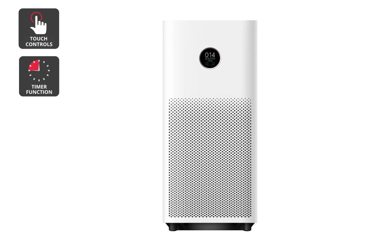 Xiaomi Mi Air Purifier 4 - Smart 3-in-1 Filtration for Fresh Air