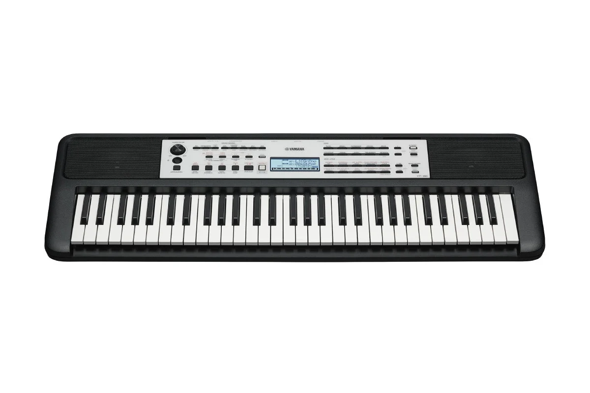 Yamaha YPT 380 Portable Piano Keyboard 61 Key Touch Sensitive - Image 3