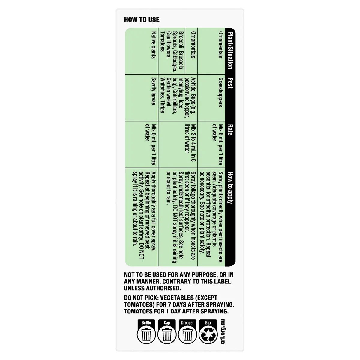 Yates Advanced Garden Insect Killer - 50ml - Liquid - Fast Acting - Image 2
