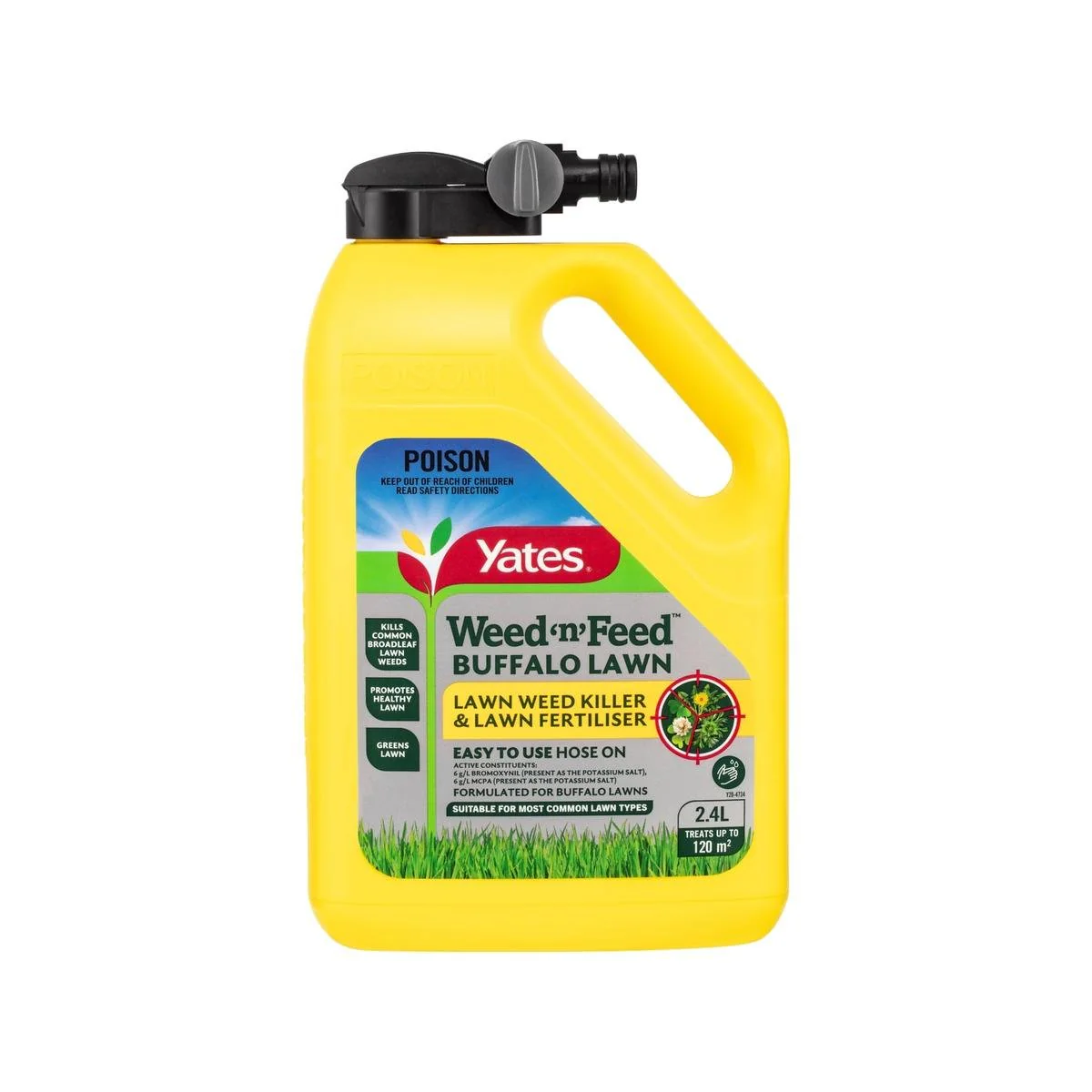 Yates BuffaloPro Weed Killer - 2.4L - Liquid - Ready to Use