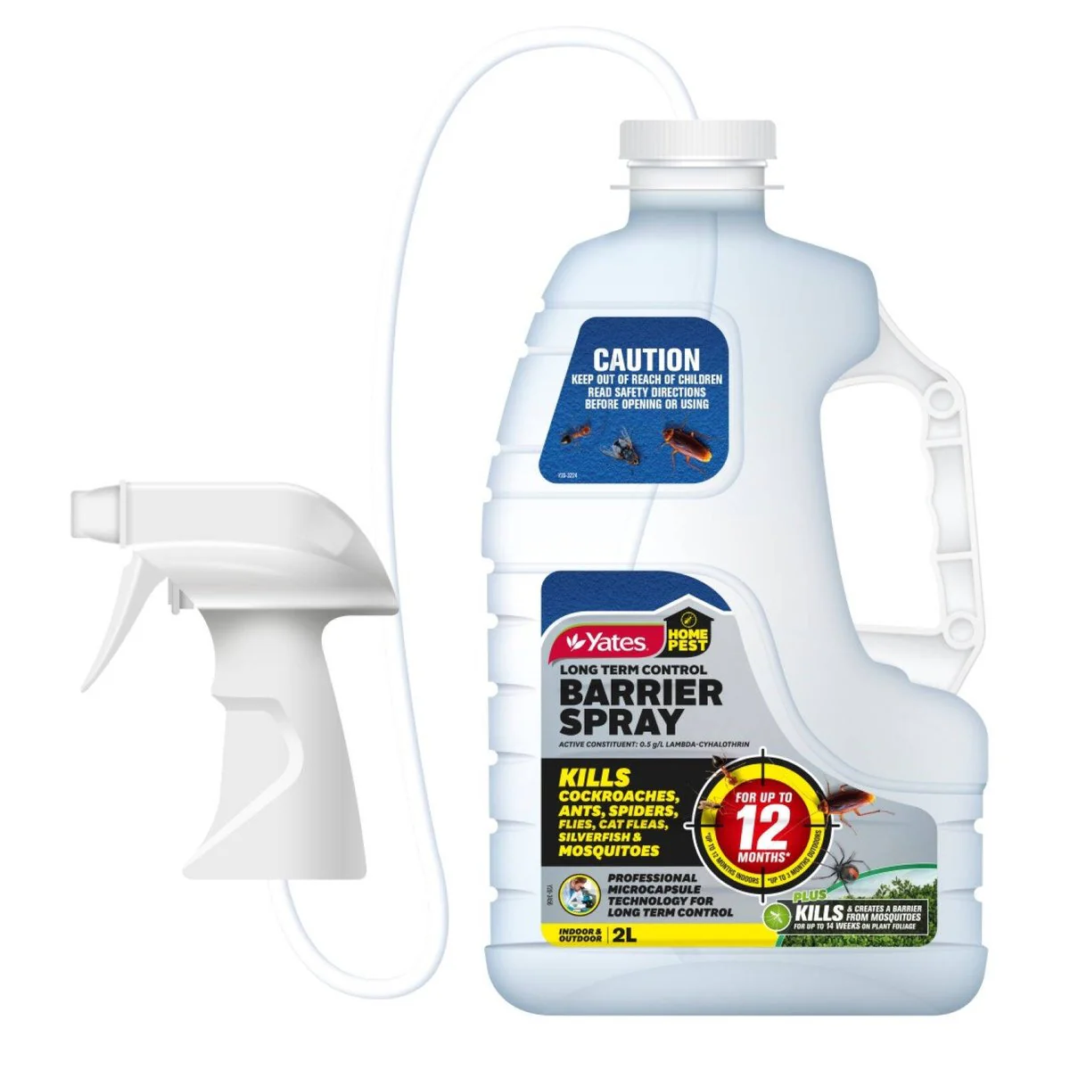 Yates Home Pest Barrier Spray - 2L - Liquid - Long Lasting Control - Image 4