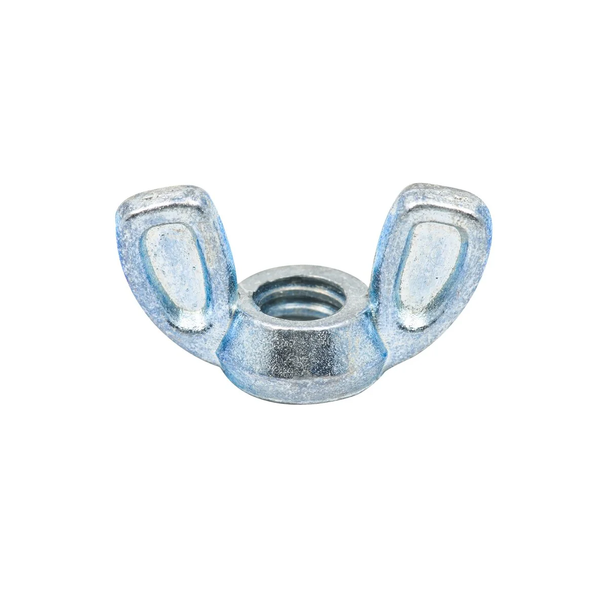 Zenith 1/4" Zinc Plated Wing Nuts – 6 Pack - Image 2