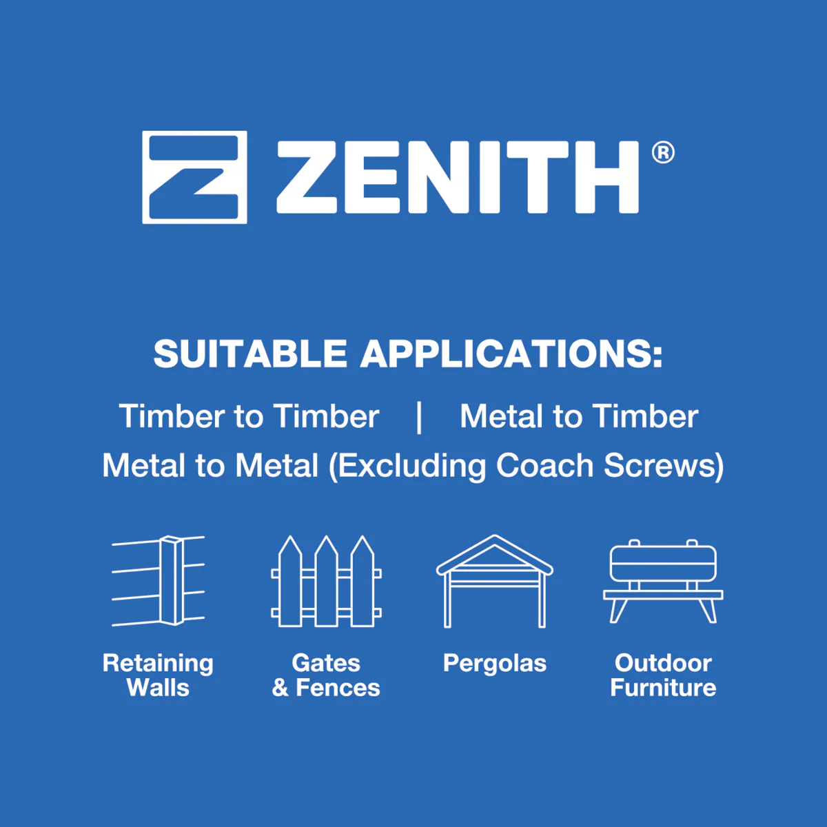 Zenith Cup Head Bolt - 10mm x 75mm - 4.6 Grade Steel - Hot Dipped Galvanised - Image 5