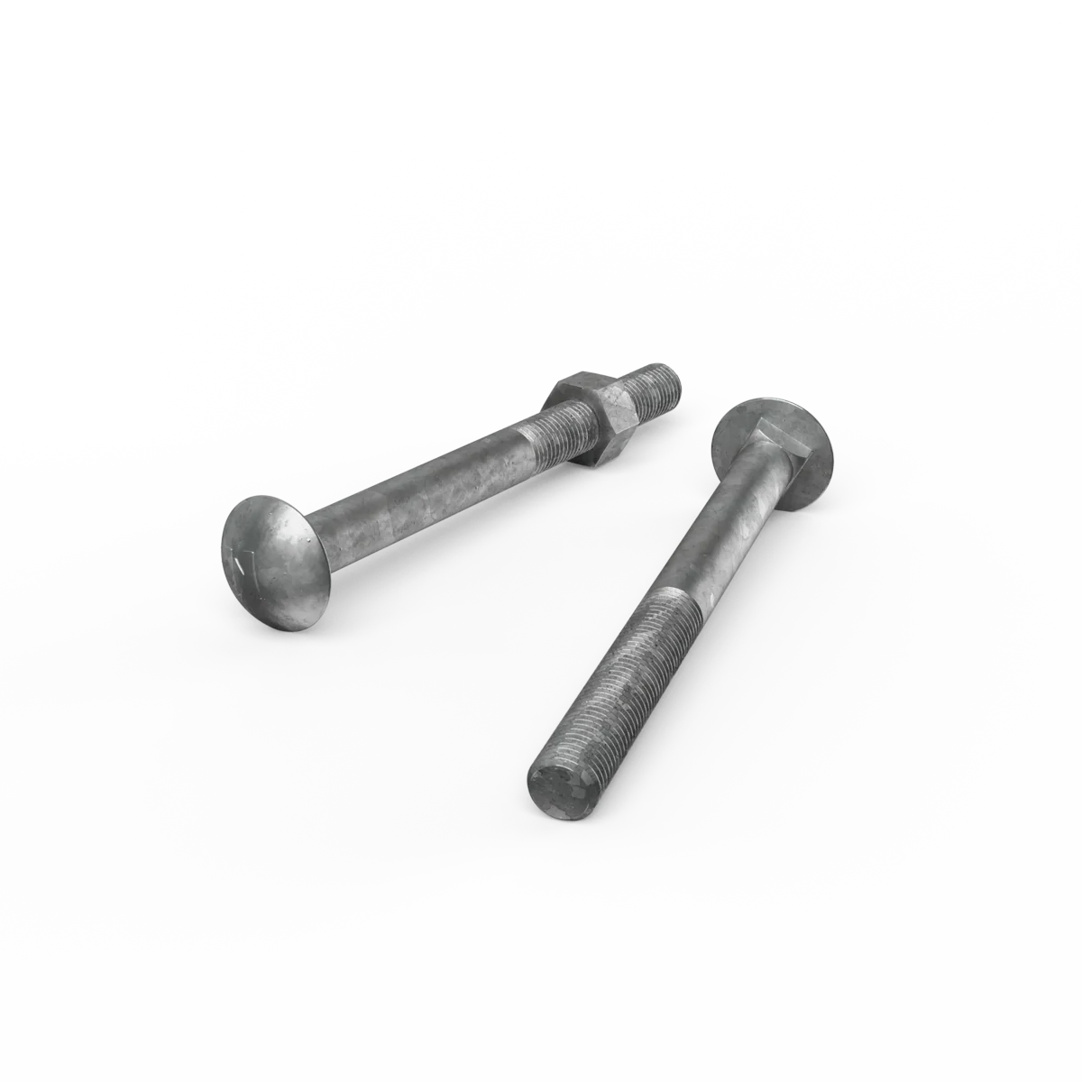 Zenith Cup Head Bolts - M16 x 180mm - Hot Dipped Galvanised - 12 Pack - Image 2