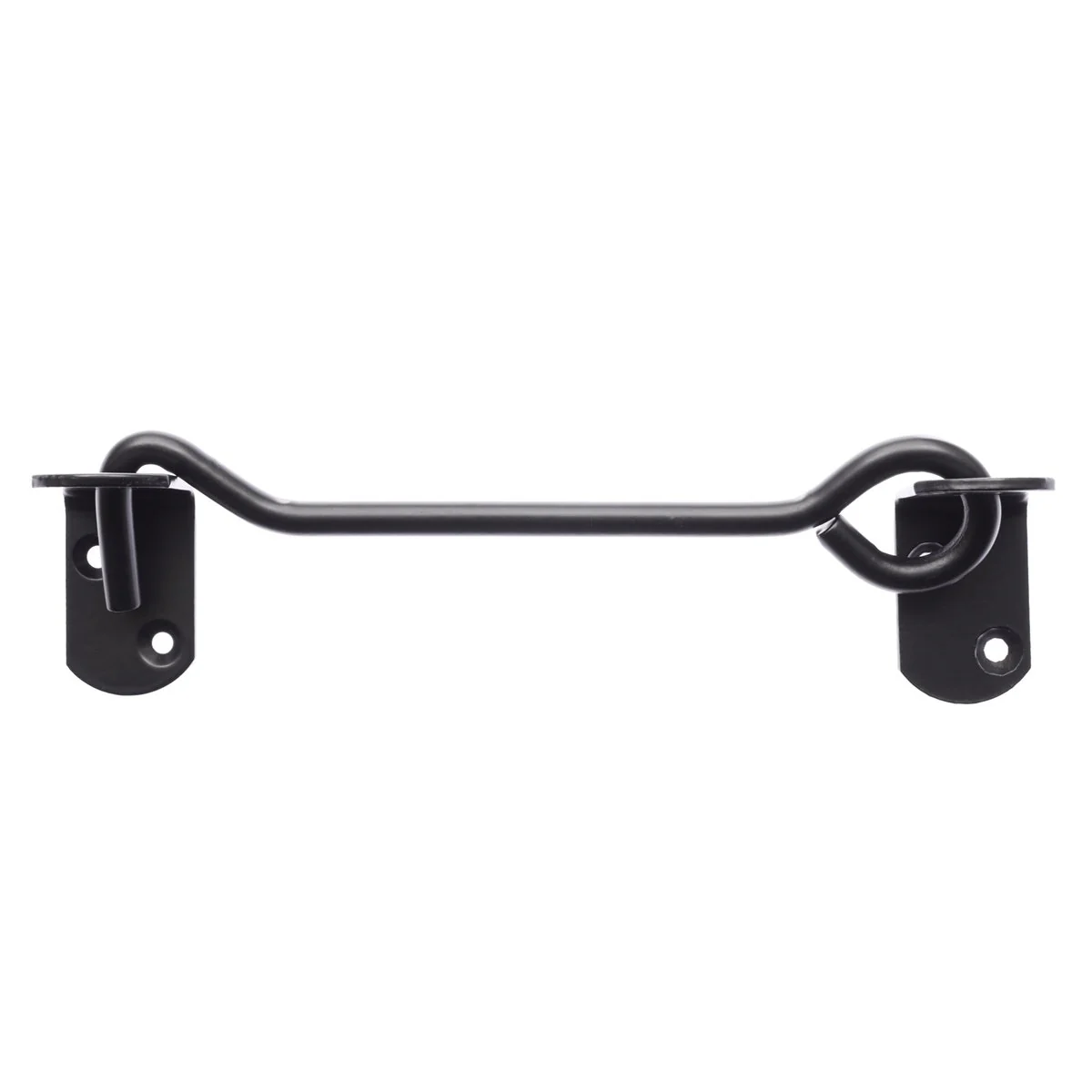 Zenith 200mm Matte Black Gate Hook and Eye - 1 Pack - Steel - Image 2