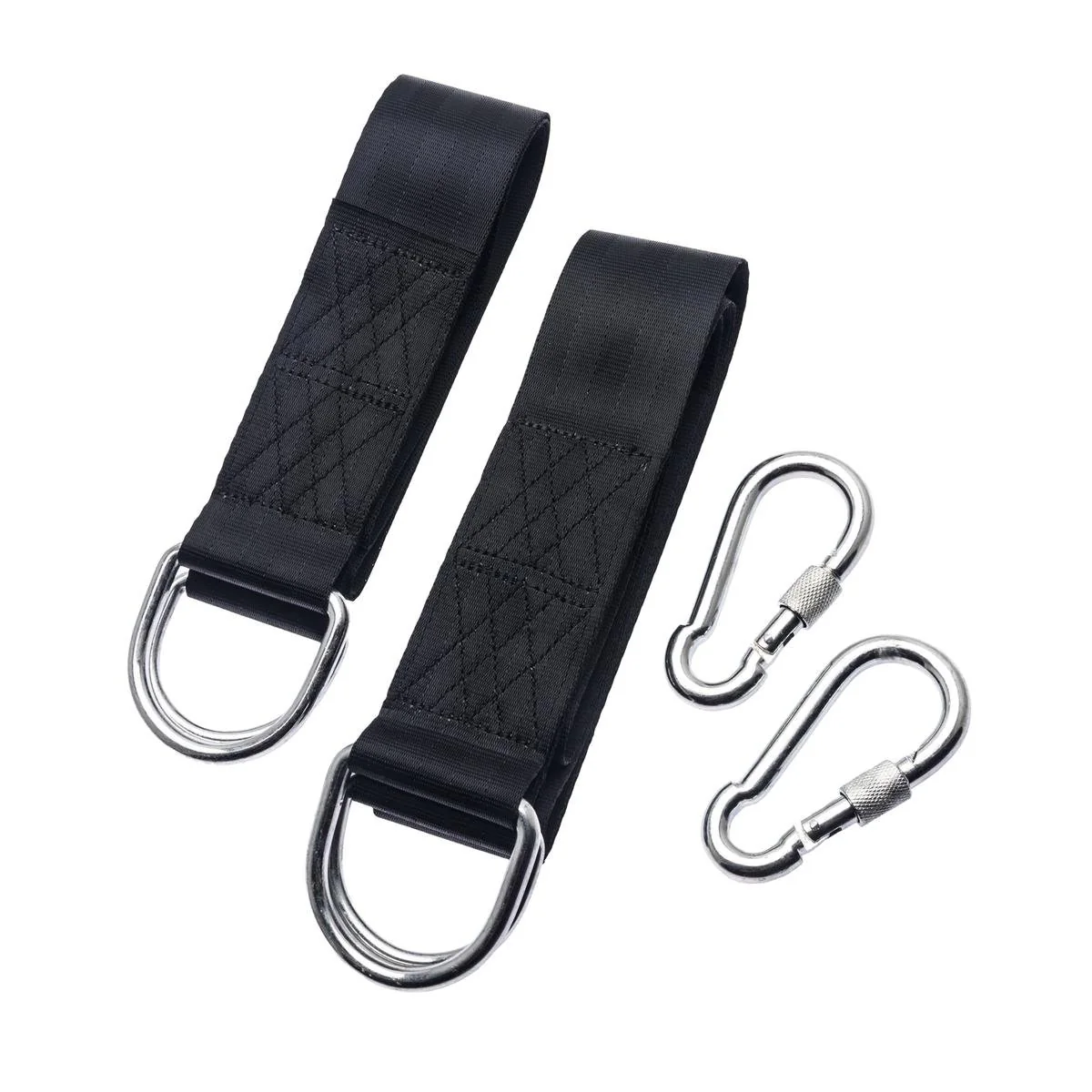 Zenith Hammock Straps - 1.5m - Polyester - 180kg Limit - 2 Pack