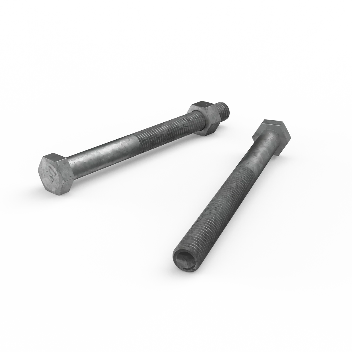 Zenith Hex Head Bolt - M12 x 130mm - 12 Pack - Hot Dipped Galvanised - Image 3