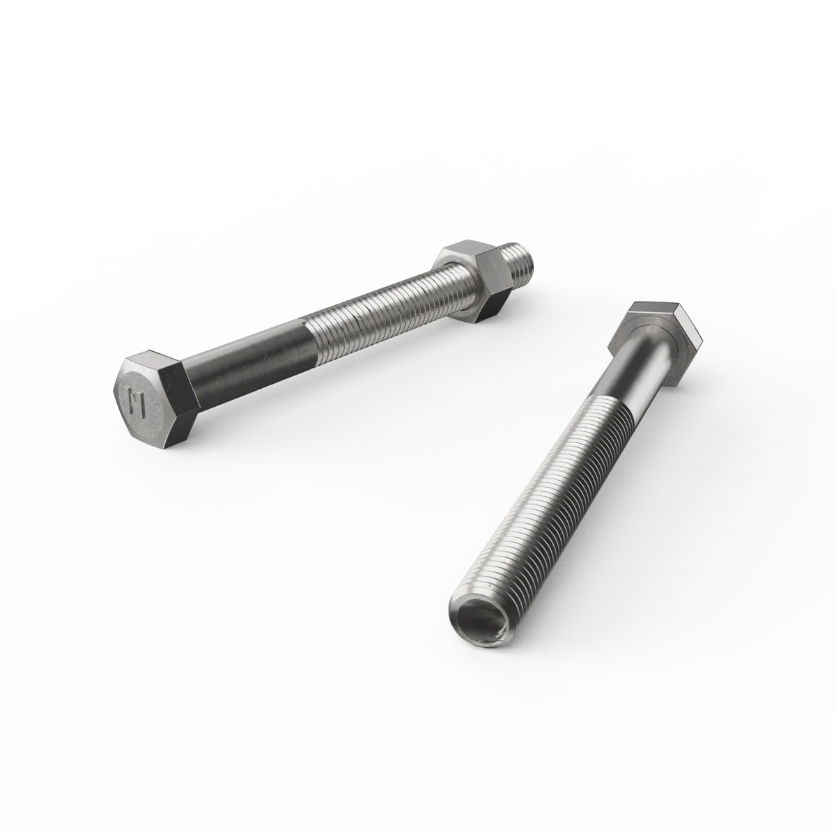 Zenith Hex Head Bolts & Nuts - M12 x 120mm - 12 Pack - Stainless Steel 304 - Rust Resistant - Image 2