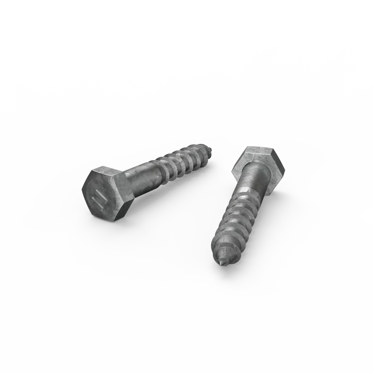 Zenith M10 Hex Head Coach Screws - 60mm - 25 Pack - Hot Dip Galvanised - Heavy-Duty - Image 2