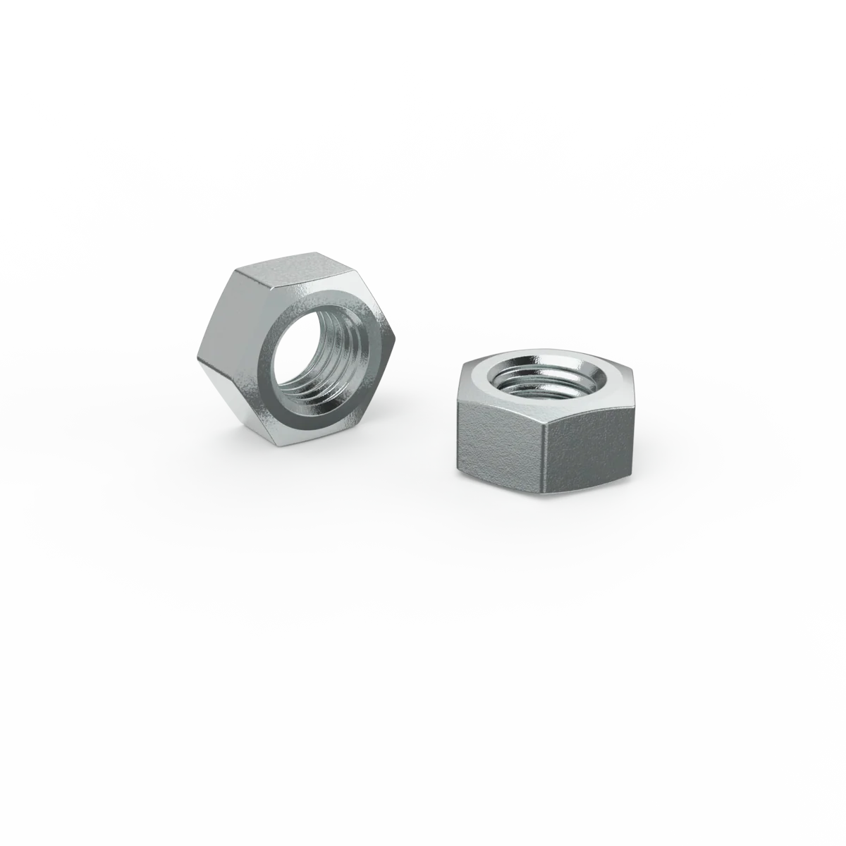 Zenith M10 Zinc Plated Hex Nuts 50 Pack - 18.3mm x 8.2mm - Maximum Torque - Image 2