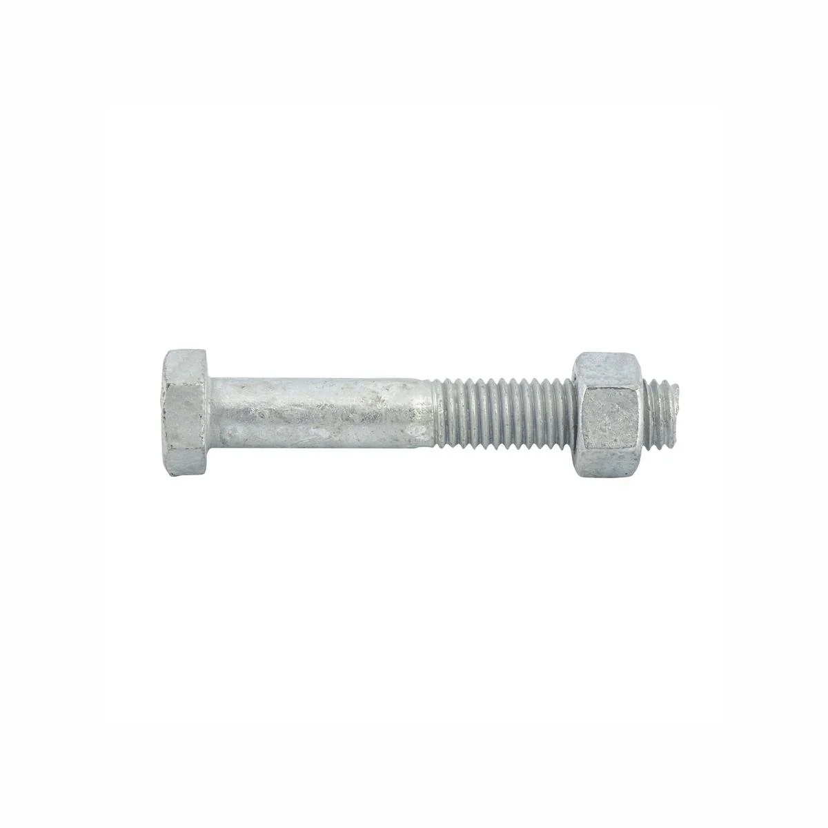 Zenith M12 x 75mm Hot Dip Galvanised Hex Head Bolts and Nuts Each