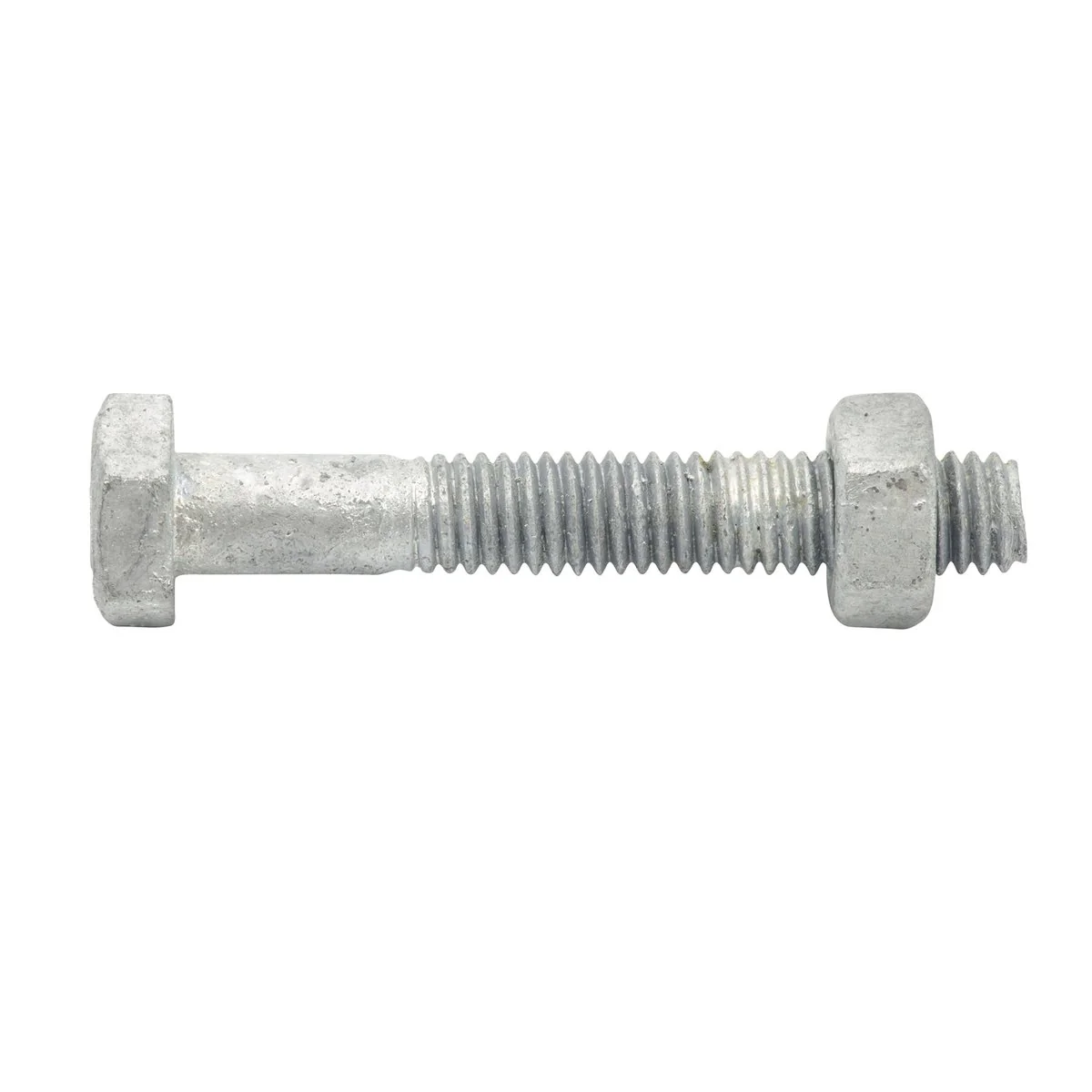 Zenith M6 x 40mm Hot Dip Galvanised Hex Head Bolts and Nuts 25 Pack - Image 2
