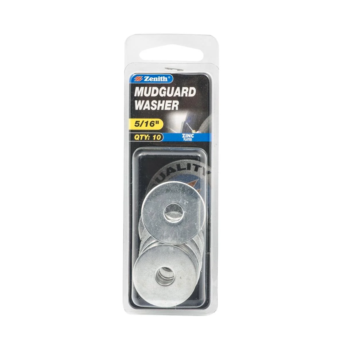 Zenith Mudguard Washer - 5/16 - 10 Pack - Zinc Plated - Internal Use