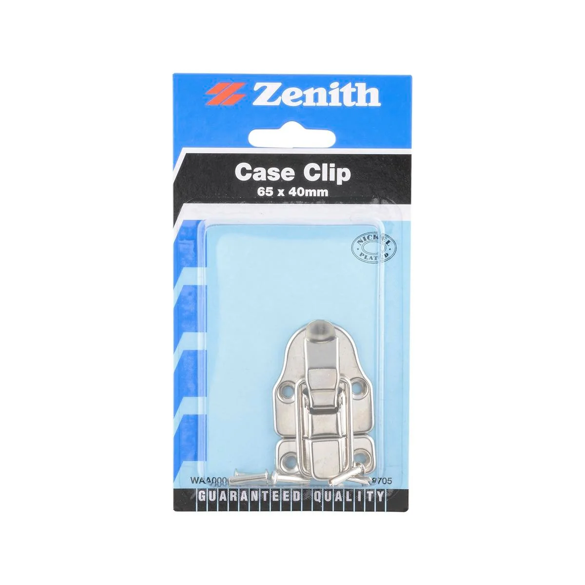 Zenith Nickel Plated Suitcase Clip 65x40mm Durable Replacement