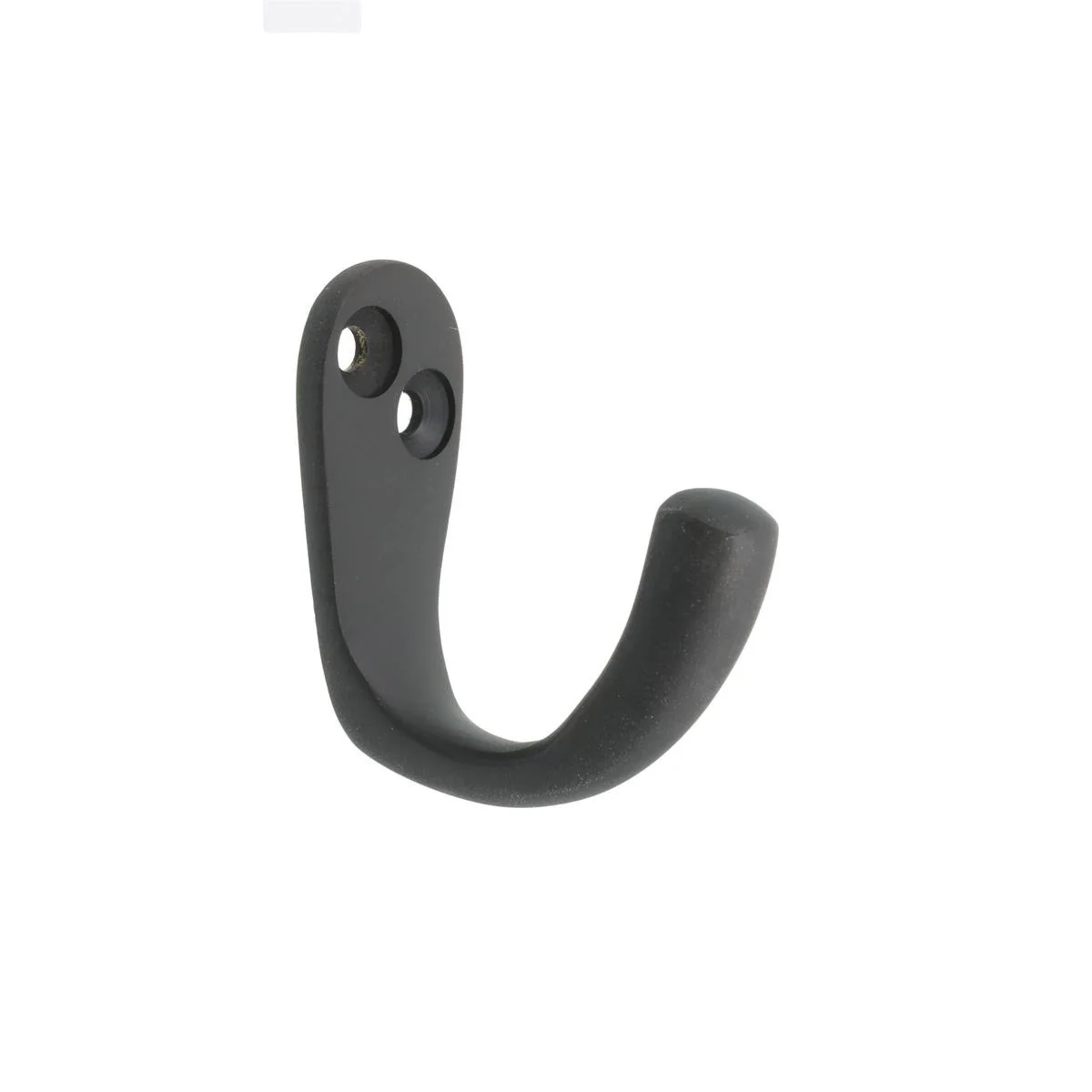 Zenith Robe Hook - 40mm - Solid Brass - Matte Black