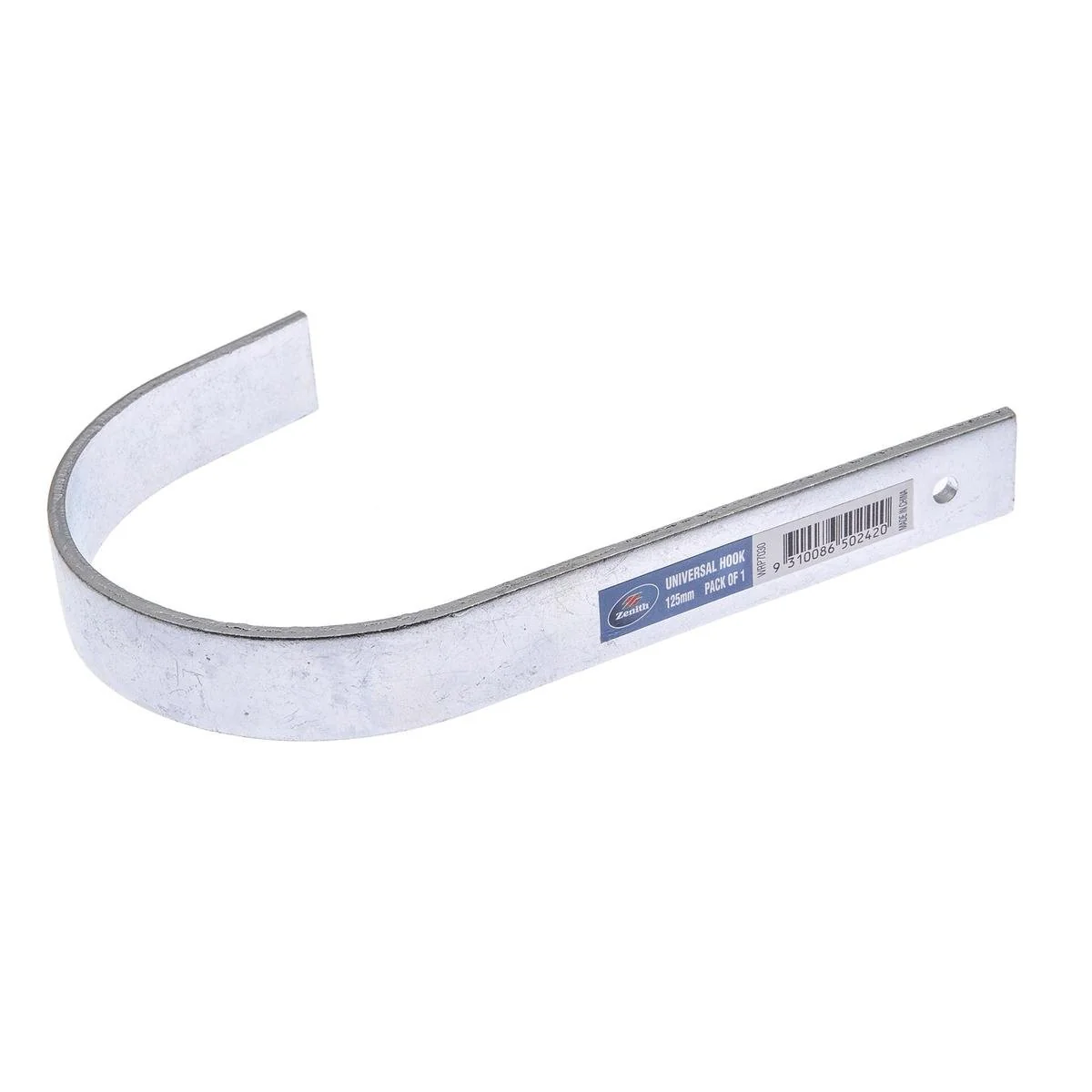 Zenith Universal Hook - 110mm - Zinc Plated - 1 Pack - Durable Steel